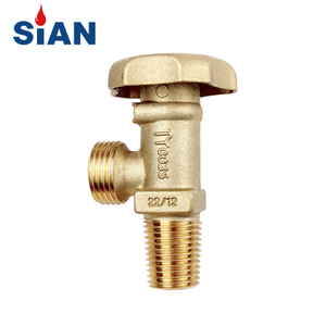 Sian Valve الشركة المصنعة Tped المعتمدة V12-003 LPG Cylinder F-Type 17E Valves