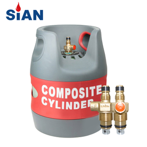 Sian Safety D16 LPG Composite Cylinder Snap-On Valves