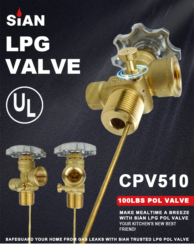 Sian LPG 100 رطل CPV510 Pol Valve (1)