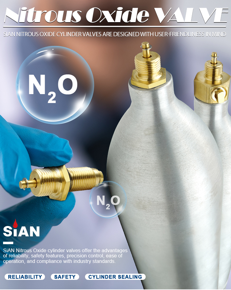 صمامات اسطوانة Sian N2O (1)
