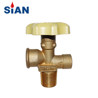 Sian Safety Brass LPG Collinder Control Valves V9S2 Kitchen Cooking Stove Pol Valves