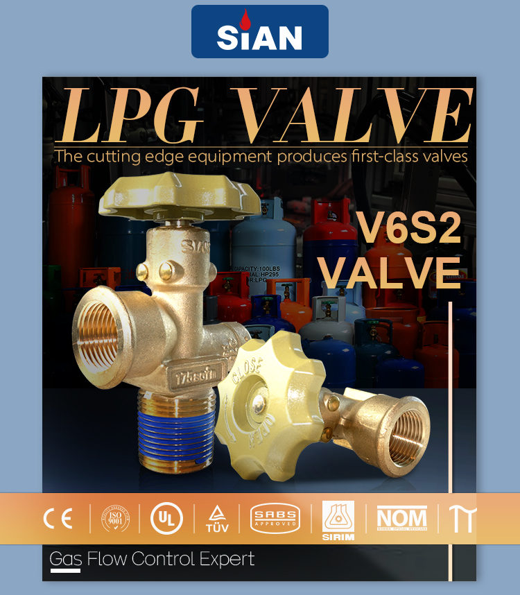 V6S2 LPG Cylinder Cylinder Polve (3)