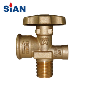 Sian V6S3 LPG Cylinder Pol Valve Propane Gas Valves for Vietnam