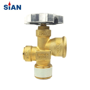 100 رطل LPG Gas Cylinder Valve MX100 Safety LPG Pol Valve للمكسيك