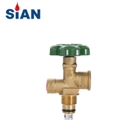 صمام Sian V9 للأسطوانة المركبة - صمام التحكم في LPG متين وآمن ودقيق