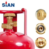 Sian LPG F-Type PV05 Handwheel Brass Safety Gas Valve