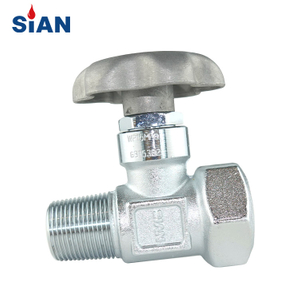 QF-7D2 رخيصة الثمن Ningbo Fuhua Factory SiAN Brand Industrial Gas Range O2 / Air / N2 Cylinder Axial Type Valve Brass