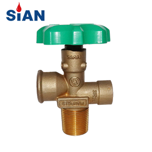 Sian V9 Safe LPG Gas Cylinder Pol Valves مع شهادة UL لأستراليا