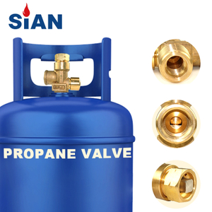 LPG BWF-1 Propane Tank Valve 2.5MPA Burner STOVE VALVE PZ27.8 مصنع صمام أسطوانة الغاز