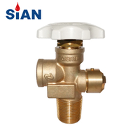 Sian Brass Safety 100 رطل LPG Pol Valves لخزان بروبان 100 رطل