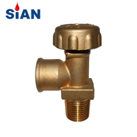 Sian Brass Handwheel 25Bar LPG Cylinder Cylinder Control Pol Valves