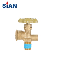 Sian V6 Pol Valve Lpg Gas Cylinder Valve Safety Lpg Pol Valve
