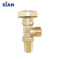 جودة عالية SiAN Brand LPG Cylinder PV05 Hand Wheel Valve EN15995 Standard TPED Certification